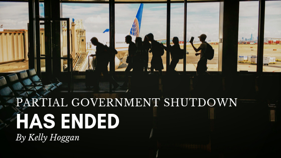 Partial Government Shutdown Ended